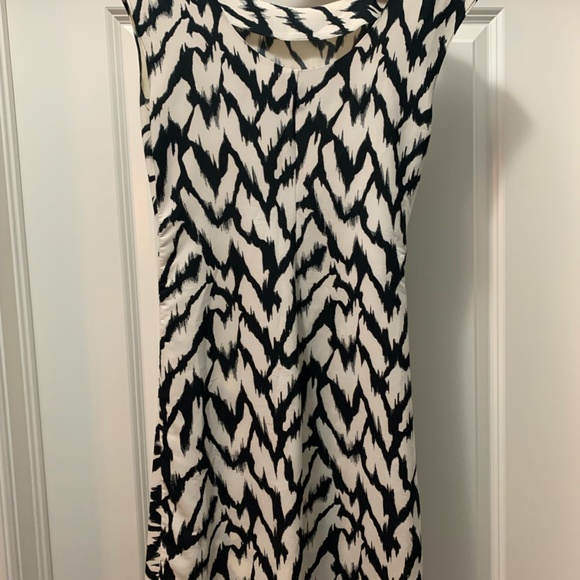 Armani Exchange Black and White Dress Size 4 - Picture 2 of 4